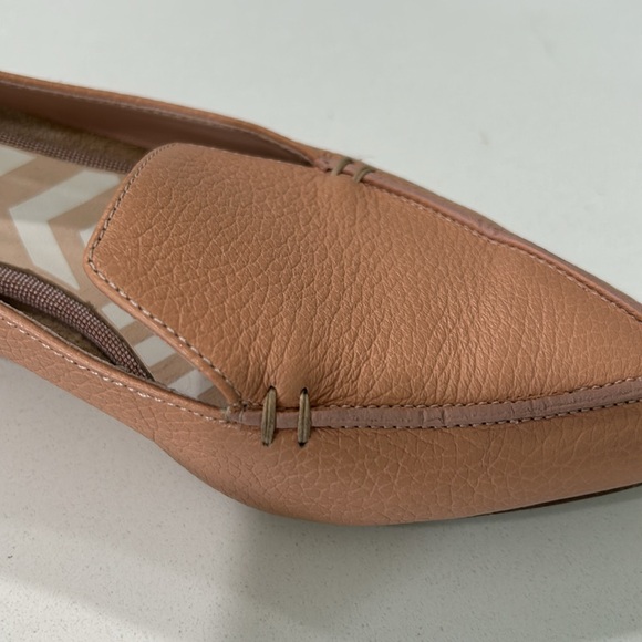Nicholas Kirkwood Powder Peach Leather Beya Loafer Flats - Picture 4 of 6